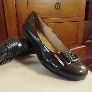 New NATURALIZER Gifford Gray Casual Comfort Flats Shoes Size 8 W